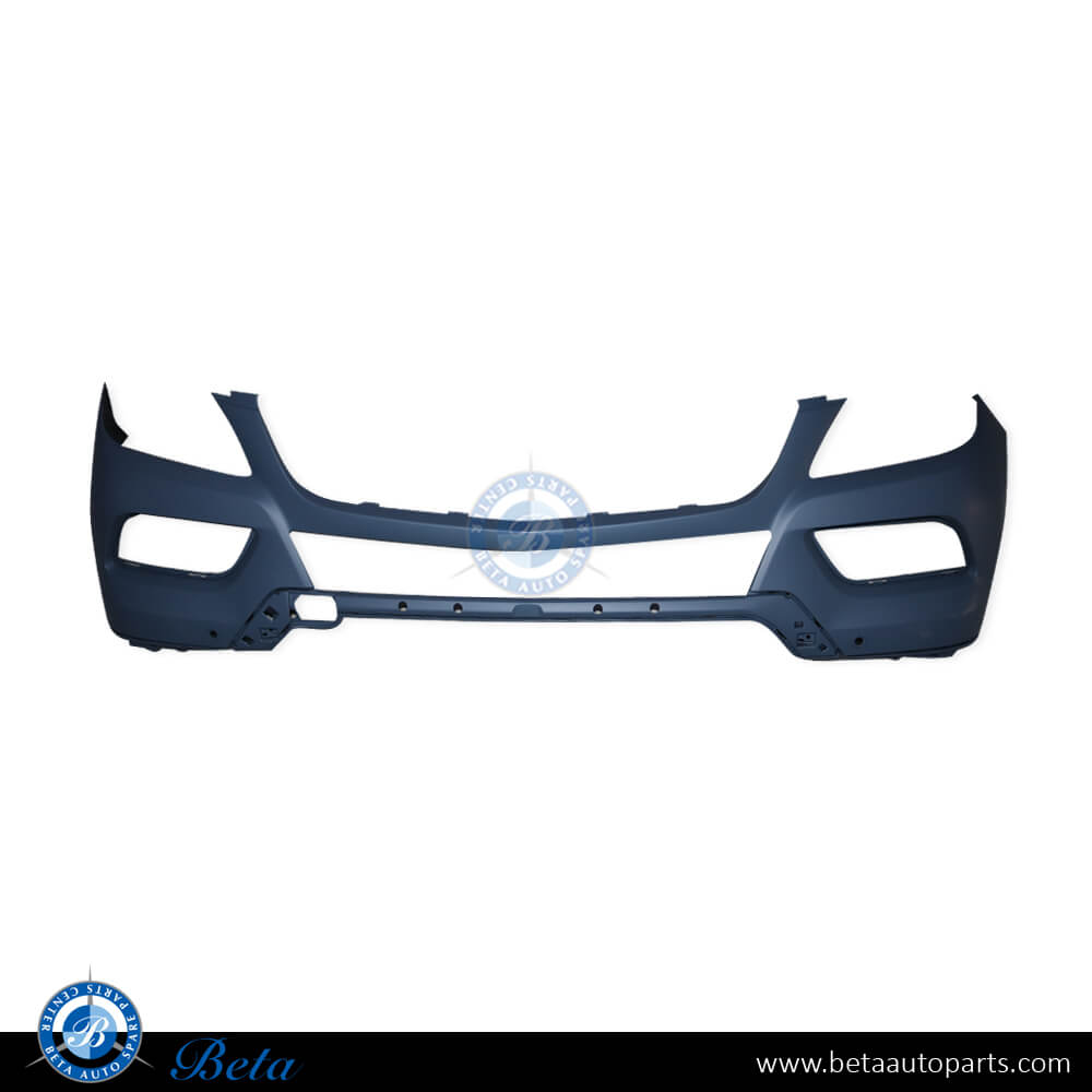 Front Bumper with Park Assist without Washer for Mercedes ML-Class W166 2012-2014 models, Part Number 1668851225 Front Bumper with Park Assist without Washer for Mercedes ML-Class W166 2012-2014 models, Part Number 1668851225